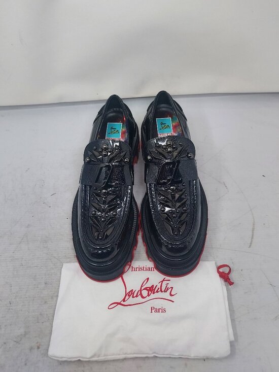 CHRISTIAN LOUBOUTIN Marvel WOMENS The Amazing Loubi Loafer Shoe - Picture 7 of 11